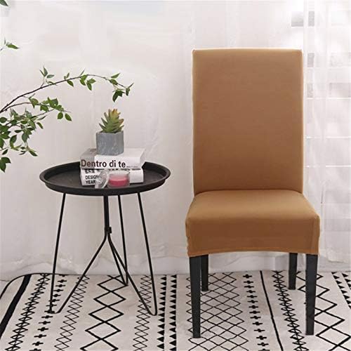 Dimatic 2 Pack Dining Chair Covers, Stretch Spandex Removable Washable