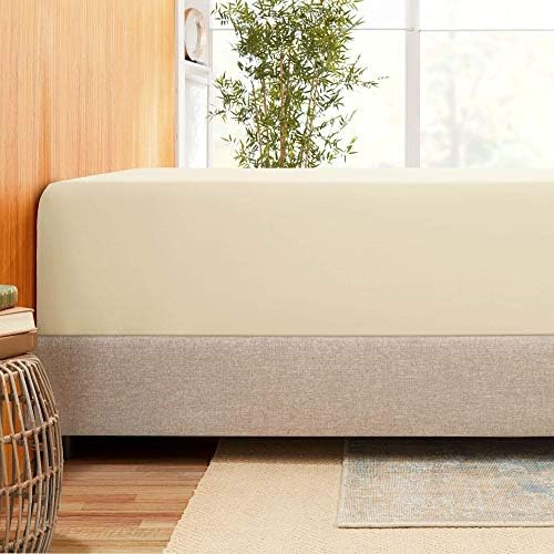 1 Pcs Fitted Sheet 600 Thread Count 100% Natural Quality Cotton Twin