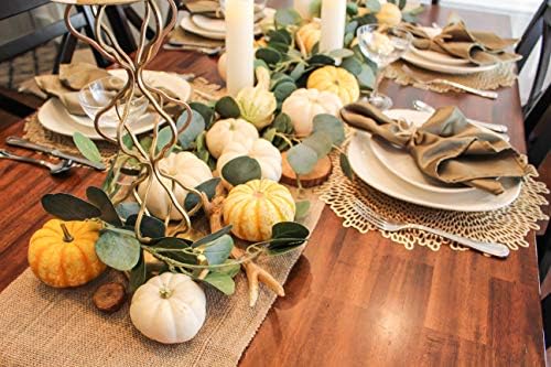 12" x 10yd NO-FRAY Burlap Roll ~ 3 - 5 Table Runners ~ Natural Long