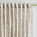 PRIMROSE Light Filtering Sheer Curtains for Living Room 96 Inches