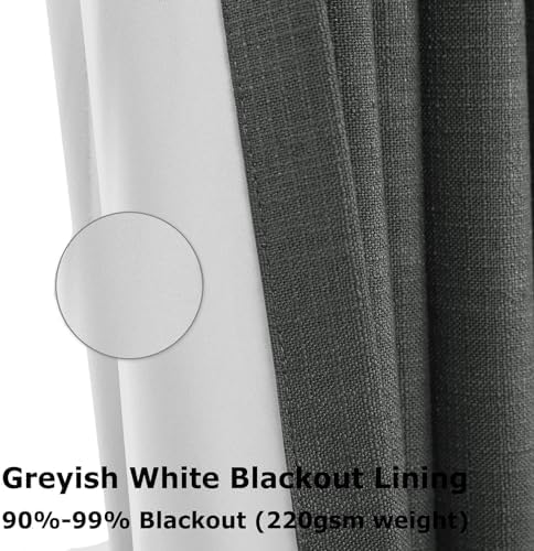 Frelement 52" W x 84" L Pinch Pleat Blackout Drape with Blackout