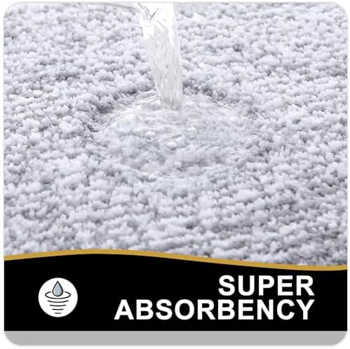 OLANLY Bathroom Runner Rugs 59x24, Extra Long Bath Mats for Bathroom