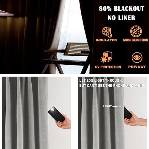 Kayne Studio Pewter Gray Velvet Pinch Pleated Back Tab Curtains