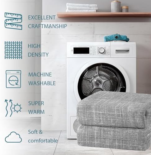 Flannel Fleece Blanket 60" x 80", Grey Microfiber Cozy Soft Throws for