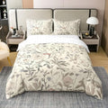 Erosebridal Floral 100% Cotton Bedding Set Queen Groovy Flower Duvet