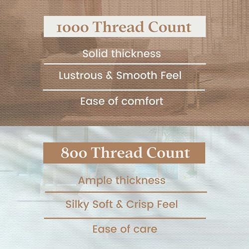 100% Egyptian Cotton Queen Fitted Sheets, 1000 Thread Count - Taupe