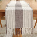 Rustic Farmhouse Table Runner 90 Iches Long Burlap Style 13“ x 90"