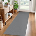 EARTHALL Washable Runner Rug, Non Slip Hallway Runner, 2x6 Ft, Dark