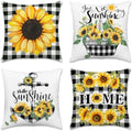 pinata Throw Pillow Covers 20x20, Sunflower Decor, Outdoor Pillow