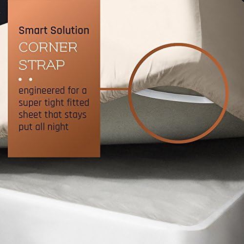 Empyrean Bedding Extra Deep Fitted Sheets King Size - 24" Extra Deep