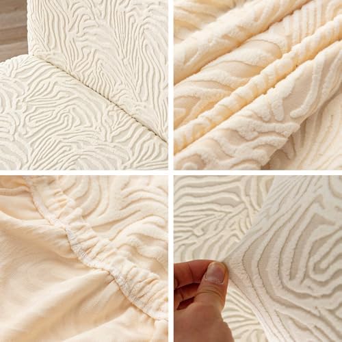 Dining Chair Covers Set of 6, Stretch Parsons Chair Slipcovers