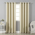 Home Fashion Thermal Insulated Blackout Curtains - Antique Bronze