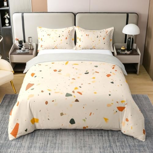 Erosebridal Geometric 100% Cotton Duvet Cover King Modern Abstract