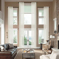 cololeaf Sheer Curtains Grommet Extra Wide Sheers Solid Sheer Curtain