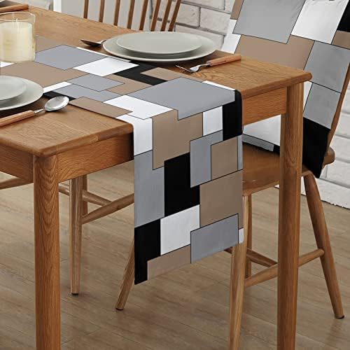 Farmhouse Table Runner Linen Burlap Table Runners 90 Inches Long