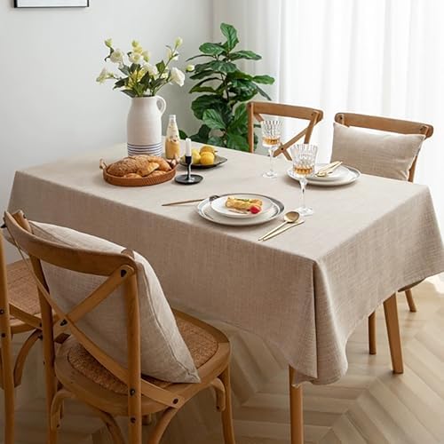 UGS UGASA Rectangle Tablecloth Waterproof & Stain Resistant Table