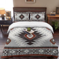 Bohemian Full Duvet Cover Set - 4 Pcs Comforter Cover Bedding Sets