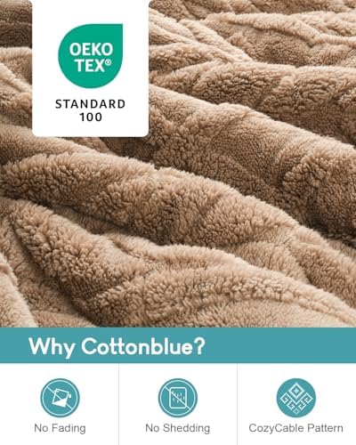 Cottonblue Weighted Blanket for Adults 15 lbs Queen Size 60x80in Ultra