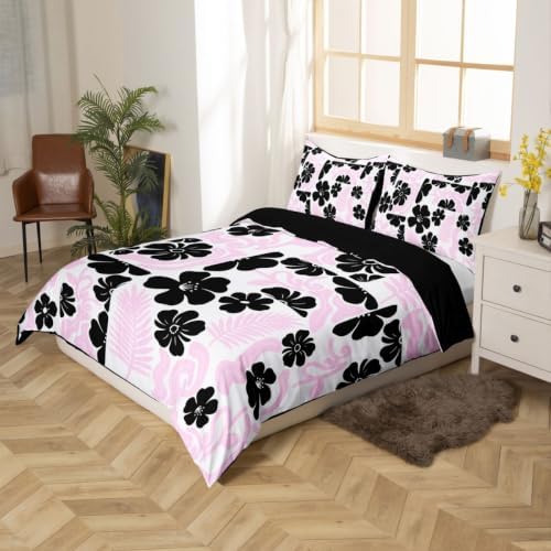 Castle Fairy Modern Pink Duvet Cover King Size for Man Girl Adult Room