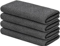 100% Cotton Waffle Weave Kitchen Towels, 4 Pack Dish Cloths for