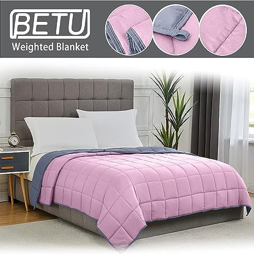Weighted Blanket for Adults 12lbs, 60"x80", Queen Size Cooling Heavy