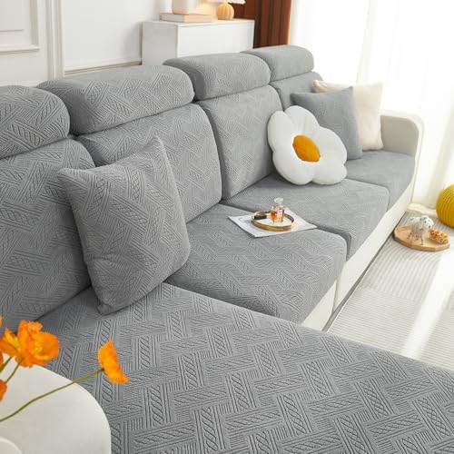 hyha Individual Couch Cushion Covers, Sofa Seat Cushion Covers