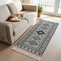 Bohemia Ethnic Hallway Runner Rug 2'x5', Vintage Southwestern Aztec
