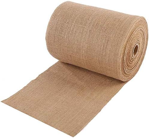 Burlap Table Runner 12 Inch by 50 Yards Natural Jute Hessian Burlap