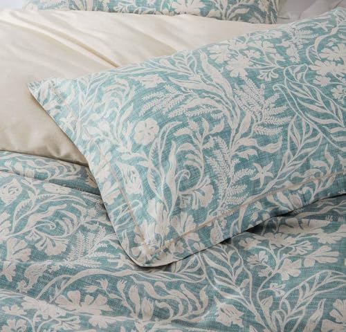 SLEEPBELLA Duvet Cover Full Size, 600 Thread Count Cotton Beige &