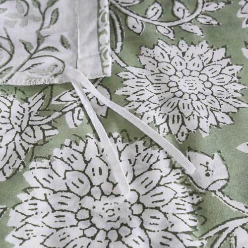 Levtex Home Adare Sage Reversible King Duvet Cover Set (106x94in) with