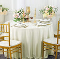 90" Round Scuba (Wrinkle Free) tablecloths Table Cover Linens