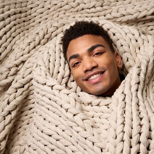 Bearaby Weighted Blanket 10 lbs (40"x64") – Driftwood – Recycled