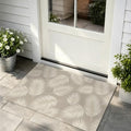 Taupe Palm Leaves Door Mat Indoor Welcome Mats Front Door Mat Outside
