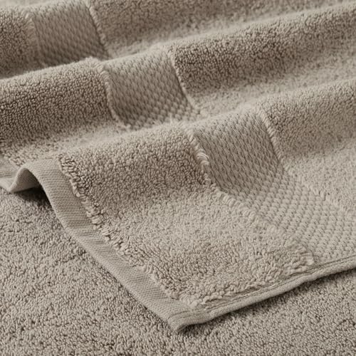 Better Trends 2 Pack Beige Hand Towels Sets 100% Ring Spun Cotton