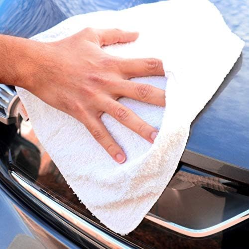 Arkwright W11 Terry Cloth Towels for Cleaning - Soft Cotton Blend