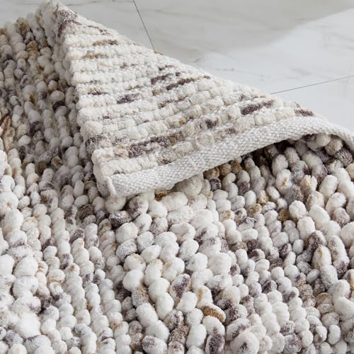 Market & Place Luxury Plush Bath Rugs, Ultra Soft and Absorbent