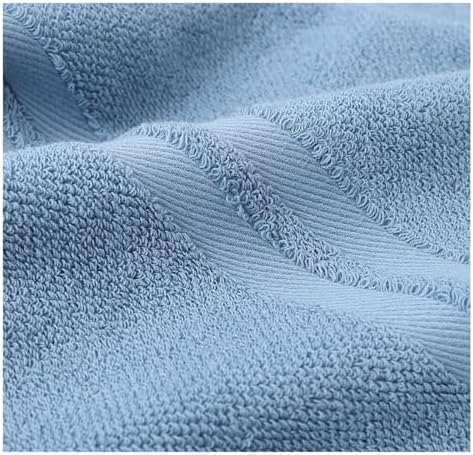 3 Pack Cotton Towels, Thick 40s Yarn Face Bath Towels, Absorbent &