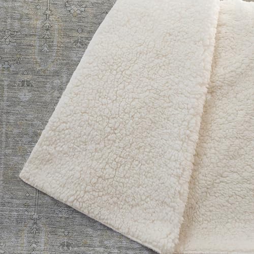 Addison Rugs ASB790 Taupe 50" x 70" Oversized Sherpa Throw Blanket