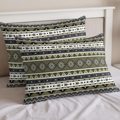 Boho Full Duvet Cover Set - 4 Pcs Comforter Cover Bedding Sets with