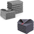 Homaxy Microfiber Kitchen Towels and Dishcloths Set 28 x 16 Inch & 12