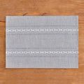 Beydodo Table Mats Set of 6, Kitchen Placemats Cotton Linen for