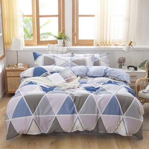 Soft Cotton Bedding Duvet Cover Set Floral Pattern Bedding Sheet Set