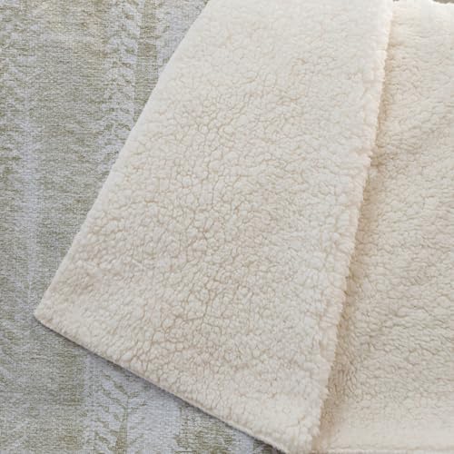 Addison Rugs ASB694 Beige 50" x 70" Oversized Sherpa Throw Blanket