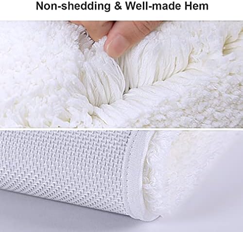 VANZAVANZU Bathroom Rug Set - 2 Piece Non-Slip Extra Soft Absorbent