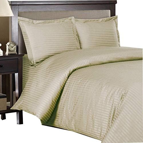 Royal Hotel Bedding Striped Duvet Covers 100% Cotton Soft and