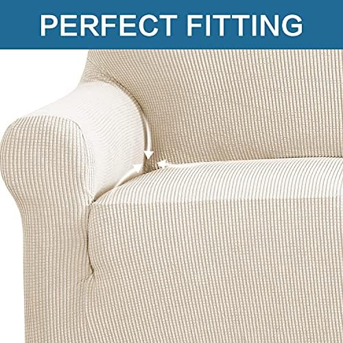 H.VERSAILTEX Stretch Sofa Covers for 3 Cushion Couch Covers Sofa
