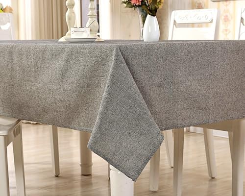 Gualiy Modern Farmhouse Tablecloth, Cotton Linen Tablecloth 70x70CM