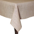 Ultimate Textile 52x70-Inch Rectangular Burlap Tablecloth, Natural