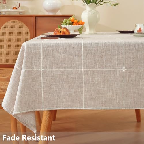 TruDelve Rectangular Tablecloth 52x70 Table Cloths Rectangle Table