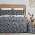 Soft Bedding Duvet Cover Set with Zipper Closure and Corner Ties